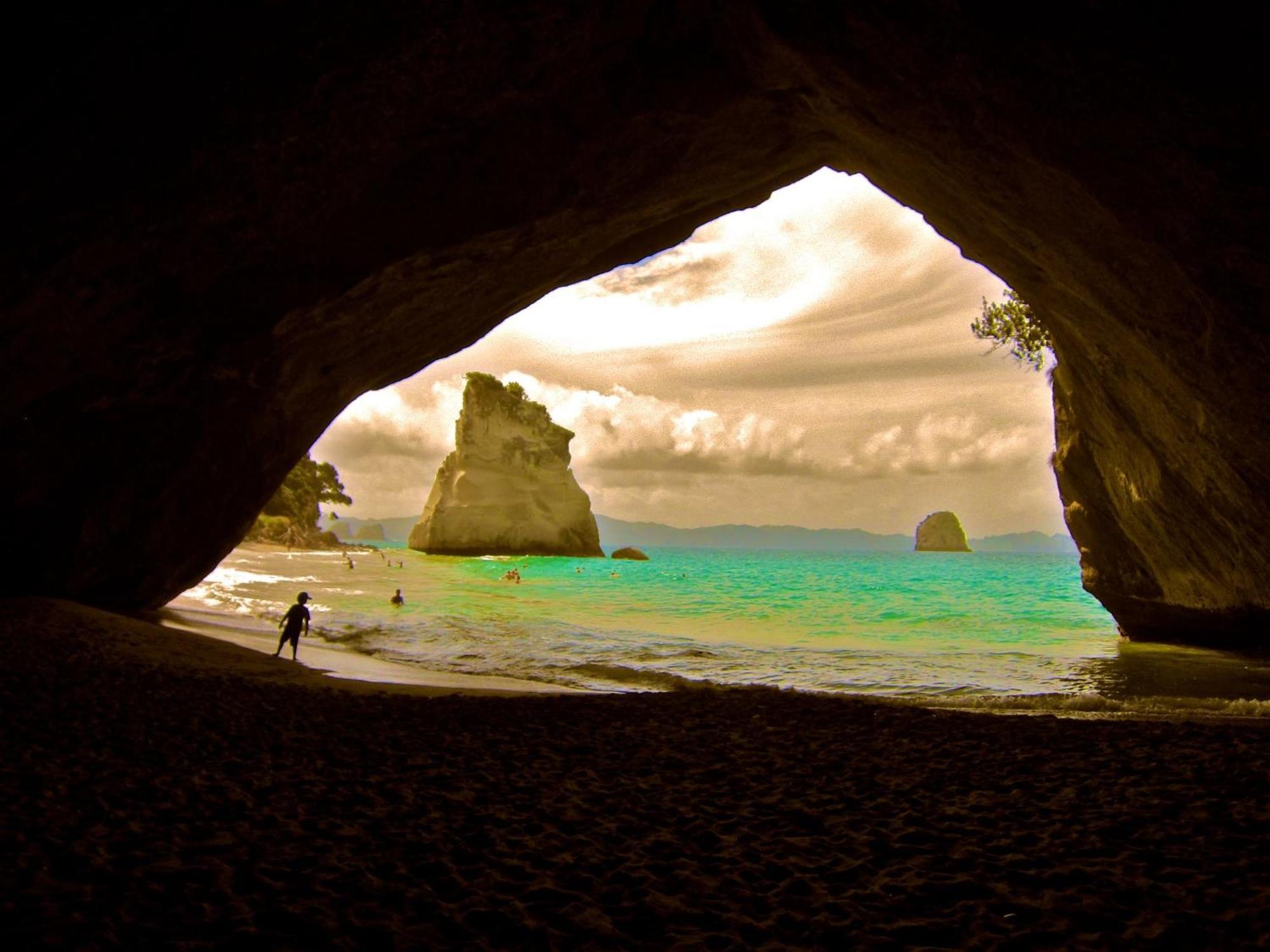 Cathedral Cove And Sunrise Leilighet Hahei Eksteriør bilde